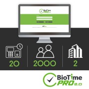 BioTime Pro 2.0 Standard / Licencia permanente 20 dispositivos - 2000 usuarios - 2 multiempresa / ZKTeco (ZKT0820004) BioTime Pro 2.0 Standard / Licencia permanente 20 dispositivos - 2000 usuarios - 2 multiempresa / ZKTeco (ZKT0820004)